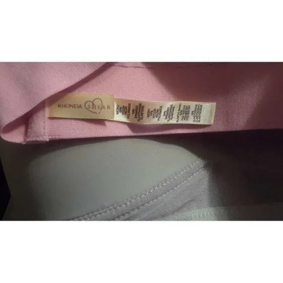 Rhonda Shear Molded Cup Bra with Mesh Back Set of Two LARGE - Picture 9 of 10